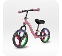 Momi Draisienne ISOKA pour Enfants dès 2 Ans (Max. 35 kg), Cadre léger 3,5 kg, réglage sans Outil de la Hauteur du Guidon et de la Selle, Roues en Caoutchouc TPR avec LED