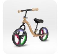 MOMI Draisienne ISOKA pour Enfants dès 2 Ans (Max. 35 kg), Cadre léger 3,5 kg, réglage sans Outil de la Hauteur du Guidon et de la Selle, Roues en Caoutchouc TPR avec LED