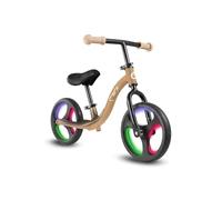 Momi Draisienne ISOKA pour Enfants dès 2 Ans (Max. 35 kg), Cadre léger 3,5 kg, réglage sans Outil de la Hauteur du Guidon et de la Selle, Roues en Caoutchouc TPR avec LED
