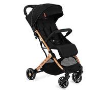 Poussette MoMi ESTELLE à partir de 6 mois (jusqu'à 15 kg), poussette pliante avec harnais de sécurité 5 points, panier de courses avec fonction de dépliage, poignée télescopique de traction