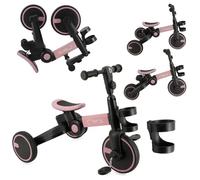 Tricycle 3 en 1 MoMi FILO pour Enfants 1-3 Ans, Pliable, Guidon et Selle réglables, Roues EVA 6", Poids Max 20 kg, pour Filles et garçons