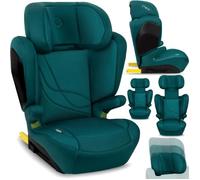 MoMi MEI - Siège auto I-SIZE 100-150 cm - Groupe 2/3 - ISOFIX - Dossier réglable 9 positions - Jusqu’à 36 kg - Vert