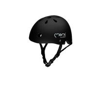 MoMi Mimi Casque Enfant Ajustable, Tour de tête 48-55 cm, Casque de vélo pour Enfant Antichoc et résistant aux Coups, 11 Trous d’aération, Rembourrage en Mousse, mentonnière réglable