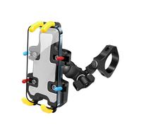 MOMI RAC GP Support de téléphone UTV - Support de téléphone réglable à 360° et robuste 8 griffes pour tube rond de 4,4 à 5,1 cm compatible avec RZR Maverick X3 Ranger Pioneer Talon Teryx Mule pour