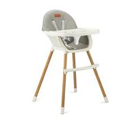 MoMi REKI Chaise haute 2en1 pour bébés et enfants de 6 à 36 mois (poids corporel max. 15 kg), harnais de sécurité 5 points, en tant que chaise pour enfants jusqu'à 20 kg