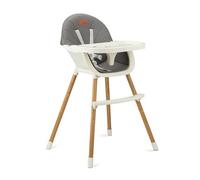 MoMi REKI Chaise haute 2en1 pour bébés et enfants de 6 à 36 mois (poids corporel max. 15 kg), harnais de sécurité 5 points, en tant que chaise pour enfants jusqu'à 20 kg