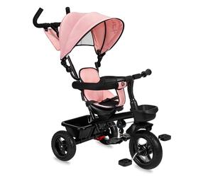 MoMi TELDE Tricycle pour Enfants 5en1, Tricycle avec siège pivotant à 360°, avec Une Ceinture de sécurité à 3 Points, Repose-Pieds, Pare-Soleil