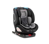 MoMi TORDI Siège auto pour enfants de 0 à 12 ans (groupe 0+, 1, 2, 3, poids de 3 à 36 kg), pivotant, installation dos à la route: jusqu'à 18 kg, face à la route: à partir de 18 kg