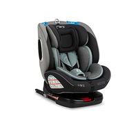 MoMi TORDI Siège auto pour enfants de 0 à 12 ans (groupe 0+, 1, 2, 3, poids de 3 à 36 kg), pivotant, installation dos à la route: jusqu'à 18 kg, face à la route: à partir de 18 kg