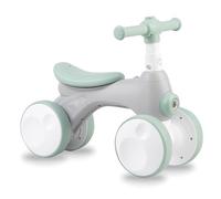 Momi Roue Tobis Bébé Unisexe sans pédales, LED, klaxon, bulles, guidon réglable – Grise
