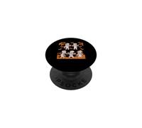Momie dansante Dab Dance d'halloween Momies PopSockets PopGrip Adhésif