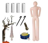 Momie Gonflable - Accessoire de Suspension d'halloween Gonflable | 1,5 m de Large, Gonflable, décoration de Cour d'halloween saisonnière pour l'extérieur, Le Jardin, la terrasse, la pelouse