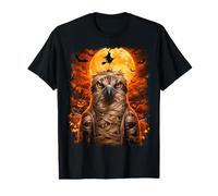 Momie Osprey dans Un Champ de citrouilles Effrayant Le Soir d'halloween T-Shirt Graphique avec Valeur
