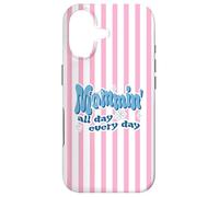 Mommin All Day Everyday Funny Mom Quote Coque pour iPhone 17
