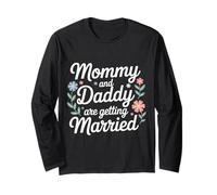 Mommy and Daddy are Getting Married Mariage d'enfant - Manche Longue