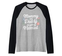 Mommy and Daddy are Getting Married Mariage d'enfant - Manche Raglan