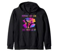 Mommy and Son Best Friends for Life for Mother Sweat à Capuche
