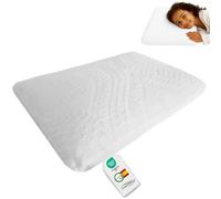 MOMMY CONFORT Oreiller Enfant Mémoire de Forme 40x60x6 cm - Coussin Ergonomique et Respirant pour Enfants 2-8 Ans - Oreiller Bébé Lit + Lit 90 cm - Hypoallergénique, Doux et Lavable