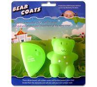 Mommy I'm Here CL-606FG Bear Coats Protective Fashion Covers Add Style and Protect Your Child Locator, Fluorescent Green