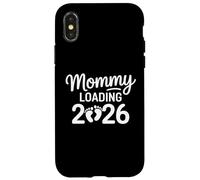 Mommy Loading 2026 Mignon Grossesse Révélation Coque pour iPhone X/XS