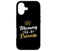 Mommy of A Princess Daughter Mothers Day for Mom Coque pour iPhone 17