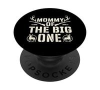Mommy of The Big One - Chasse Amante Hunter Mother PopSockets PopGrip Adhésif