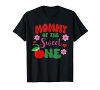 Mommy Of The Sweet One 1er anniversaire Cerise T-Shirt