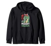 Mommy Saurus Dinosaur Mom and Baby Mother's Day Sweat à Capuche