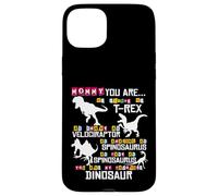 Mommy You Are As Strong As T Rex Dinosaure Fête des Mères Coque pour iPhone 15 Plus