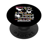 Mommy You Are As Strong As T Rex Dinosaure Fête des Mères PopSockets PopGrip Adhésif