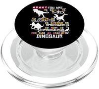 Mommy You Are As Strong As T Rex Dinosaure Fête des Mères PopSockets PopGrip pour MagSafe