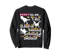 Mommy You Are As Strong As T Rex Dinosaure Fête des Mères Sweatshirt