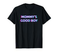 Mommy's Good Boy 2000s Grunge Aesthetic Dog Themed T-Shirt