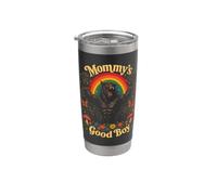 Mommy's Good Boy Loup-garou drôle Gobelet isotherme en acier inoxydable double paroi