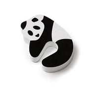 Mommys Helper Panda Door Pinch Guard, Black/White