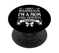 Momnitasking Maman - Triplés PopSockets PopGrip Adhésif