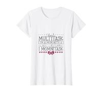Momnitasking mère - nouveau-né et un petit enfant T-Shirt