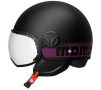 MOMO DESIGN CASQUE FGTR CLASSIC STRIPES - XS - CASQUE FGTR CLASSIC STRIPES - NOIR/FUCHSIA