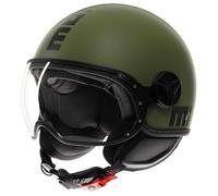 MOMODESIGN Momo Design FGTR Classic Casque Jet Mat/Vert/Noir 57 unisex