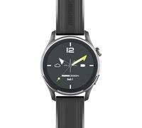 MOMO Design - Montre connectée Zero 1.43" - Écran AMOLED - Boîtier en Aluminium - Appels Bluetooth et Suivi de santé - Résistance à la poussière et aux éclaboussures - Application MD Time - Noire