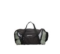 MOMO Design Sac de Sport Noir Gris Polyuréthane Bandoulière Réglable 57x31x26cm and UNICA Black and Grey