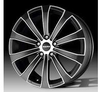 Momo europe Black Matt 8 x 17 et38 5 x 110 jantes en alliage