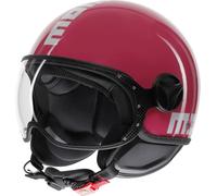 MOMO FGTR Classic Candy Casque jet, rose, taille XL pour homme