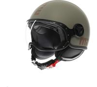 MOMO FGTR Classic Flip S26 Casque à réaction, vert, taille XL pour homme