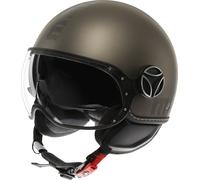 Momodesign FGTR Evo Hip, casque à réaction S Mat Bronze/Gris Foncé Mat Bronze/Gris Foncé