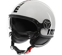 MOMO FGTR Evo Mono Casque jet, Blanc, Taille XL (61)