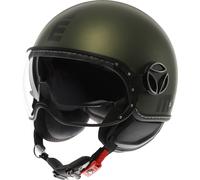 MOMO FGTR Evo Mono Casque jet, vert, taille XS pour homme