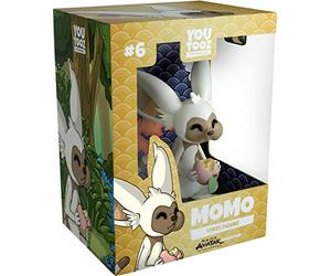 Momo Figurine en vinyle, 8,6 cm Momo de Avatar The Last Airbender, figurine de collection détaillée - Youtooz Avatar The Last Airbender Collection