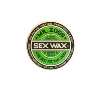 MOMO FING Sex Wax Mr. ZOGS Cold Sex Wax Original Surfwachs Green 1 pièce Grip enhancement pour les surfboards Unisex