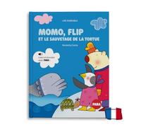 Momo, Flip et le sauvetage de la tortue. Lisez et écoutez avec FABA